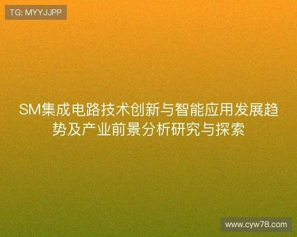 SM集成电路技术创新与智能应用发展趋势及产业前景分析研究与探索